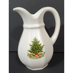 Pfaltzgraff Christmas Heritage creamer MINI PITCHER 8 ounce 5.25" high NO BOWL